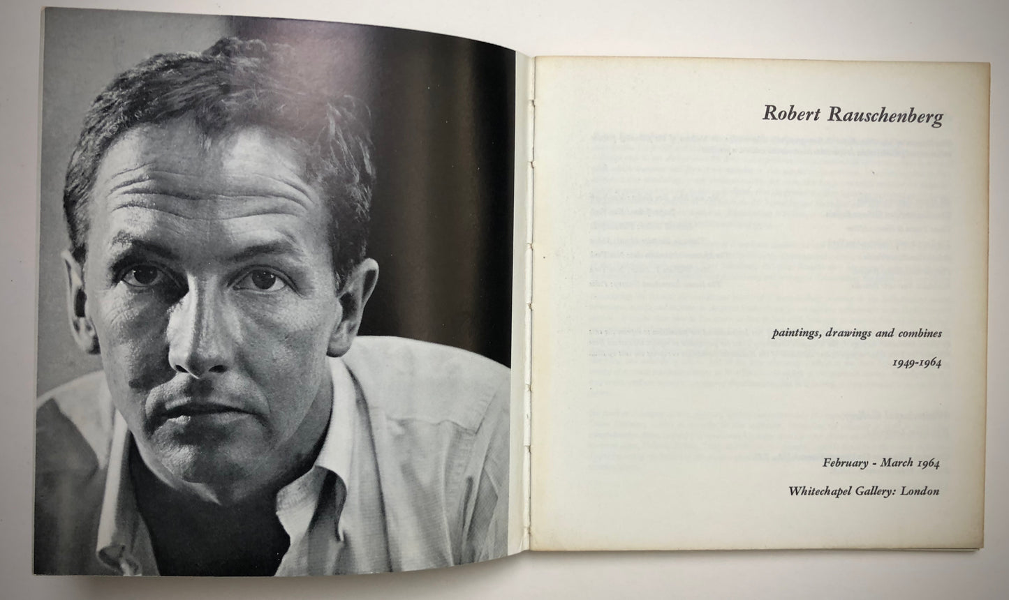 Robert Rauschenberg Paintings, Drawings, and Combines